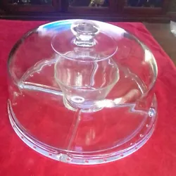 CAKE PLATE WITH LID - MULTI PURPOSE.