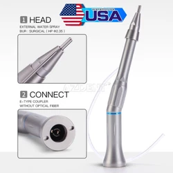Handpiece weight：85g. Handpiece 1. For surgical burs: ø 2.35mm. 1:1 Direct Drive. Max Speed：40,000min-1. Smooth...