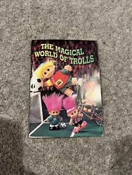 Russ The Magical World Of Trolls Booklet Vintage 1992. In good condition still bright and vibrant colours.Has the...