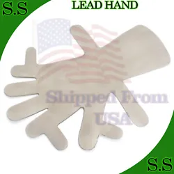 EXCELLENT QUALITY OF New LEAD HAND Adult size. 