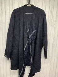 Womens Size S Ulla Johnson Alpaca Fringe Cardigan Sweater See Description. This sweater has a few pulls see pics. There...