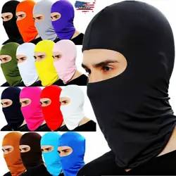 Provides great protection to your face, ear and neck from sun, wind, cold and snow. Breathable fabric can lose heat by...