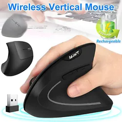 Effectively reduces wrist strain and pain compared to a traditional mouse. Type Wireless Ergonomic Optical Mouse....