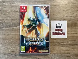 Gigantic Army Nintendo Switch Complet PAL FR.