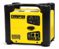 Champion 2000-Watt Inverter Generator Portable 73536i Stackable & Light Weight. DISPLAY UNIT. EXCELLENT CONDITION