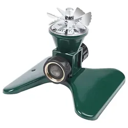 Square pattern sprinkler make the water fall 360 degree like rain, ideal for regular watering of lawns and garden...