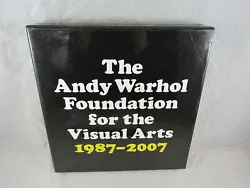 Andy Warhol Foundation. VG+ condition. No loose Pages. Very Light Wear.