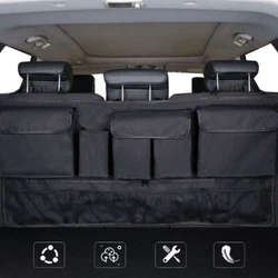 1X Car Trunk Organizer. Can be fixed to the back of the seat, convenient to use. High quality product quality is our...