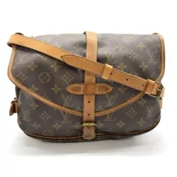Material: Monogram Canvas. There is a screw missing at the base of the shoulder. Size: Approx. 28 x 11 x 20 cm (11 x...