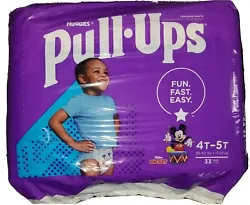 Huggies Pull-Ups - 4t-5t - Boys - 33ct - Mickey Mouse. New.