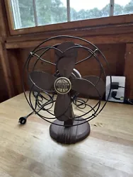 Rare Delco Northeaster GM antique fan. I haven’t tested it due to cord deterioration. Please ask questions prior to...