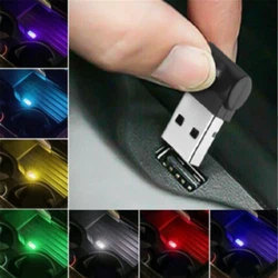 Type : USB LED Lamp. 1x Mini LED USB Car Interior Light. Quality: High-quality LED lights, wear-resistant and durable,...