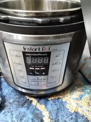This 8 quart Instant Pot is perfect for cooking delicious meals in a timely manner. With an electric power source and...