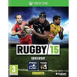 Titre: Rugby 15 - Fr (Xbox One). Arstiste: Xbox One. Condition: Neuf.