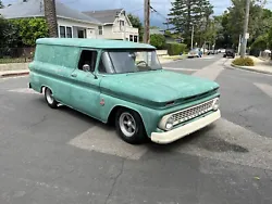 1963 Chevrolet C-10 RATROD. I got this as a trade, Its a running panel truck that needs to be finished. 350 chevy...