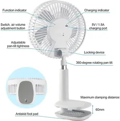 UPGRADTION: This fan is upgraded with the newest 2023 foldaway technology with better structure and materials. Along...