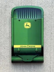 Up for sale is beautiful curved John Deere 3D style sign, size 18 inch long with punched holes for easy mounting.This...