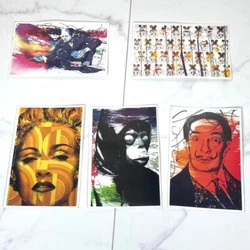 Lot of 5 Mr. Brainwash presents ICONS post cards. Super rare post cards, promoting the NYC pop art exhibit. Each card...