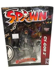 1998 Cy-Gor 2 Series 12 Deluxe Spawn Figure McFarlane Toys New.