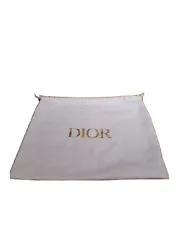DIOR AUTHENTIC DUST BAG WITH GOLD LOGO.( DUST BAG IN MINT CONDITION BID BUY WITH CONFIDENCE)PLEASE NOTE DRAW STRING...