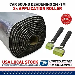 Specifications: Material: Aluminum & Foam Features: car heat / sound insulation Size: 2sqm/22sqft Thickness:...