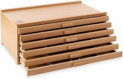Well-made sturdy beech wood body with varnish coating. Keep all of your craft, drawing supplies close by and organized...