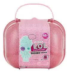 L.O.L. Bigger surprise turns into a purse carrying case where you can hold lol collectible dolls; only 1 style...