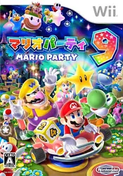 Mario Party 9 (Nintendo Wii, 2012) - Japanese Version.