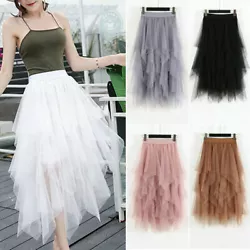 Waistline:High waist. Suitable for the crowd:Ms. Skirt length:Long skirt. Skirt type:A-Line. Size chart：hip:unlimited...