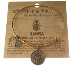AUTHENTIC WIND & FIRE BRACELET. Just like Alex and Ani, these bracelets are not made from real silver and gold.