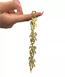 CHANEL Collier ras du cou avec logo vintage Accessoire de bijoux de mode Gold RankAB Longueur de la chaîne : 15,9...