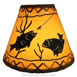 Nice looking rustic country appearance. (Bottle lamp not included). This is a well made high-quality classic tapered...