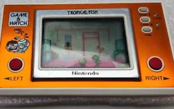This auction is for an authentic Nintendo Game and Watch.  Please check this video below for details and more...
