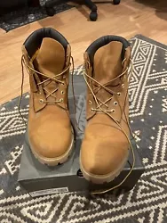 timberland boots men 11.5. worn a couple times only the bottoms are dirty