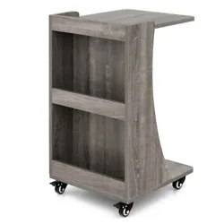 It can be used as an end table, a snack table, a sofa couch table or a bedside table in your living room, bedroom, or...