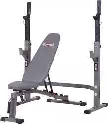 Stand-Alone Squat Rack: Features Double-Deck Safety With 2 Sets Of Integrated Catches (Upper Set: For Standing/Upright...