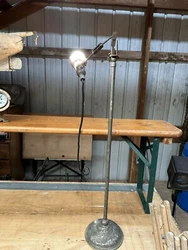 Shop light that was made by a local mechanics shop to use in their shop. I would have this rewired at some point but it...