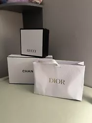 Dior Bag Chanel Gucci Box.