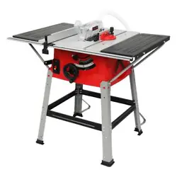 POWERFUL PERFORMANCE: The no load speed of the table saw is 5000RPM, which allows it to cut most wood with ease....