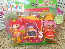 Tippys Ballet Recital. with Bonus doll : Pepper Pots n Pans Mini Dolls.