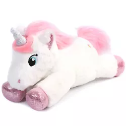 A cute Unicorn plushies for babies and toddlers. The adorable face and soft fur makes this little guy a great gift for...