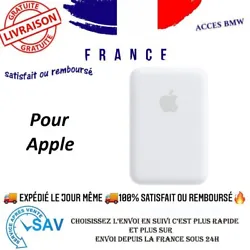 ✅ Batterie externe MagSafe MJWY3AM/A PouriPhone 12, iPhone 12 Pro, iPhone 13, iPhone 13 Pro, iPhone 14 ou iPhone 14...