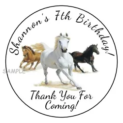 (12 Personalized Matte Finish Stickers, Labels. Custom Made. 2 1/2