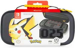 Boîtier de transport Pokémon de PowerA pour Nintendo Switch ou Nintendo Switch Lite - Pikachu 025. Convient pour...