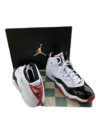 Air Jordan B’LOYAL Homme NEUVE Size 11 Lifestyle Chaussures Blanc/Noir/Rouge. État : Neuf avec emballage  Service...
