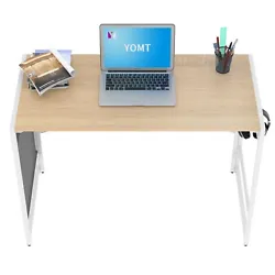 【Versatile practical desk with 8-hook】With 8 hooks, you can freely arrange them along the Iron grid or separate...