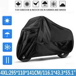 Excellent Waterproof Performance: The nylon oxford material has great waterproof performance. The motorcycle cover...
