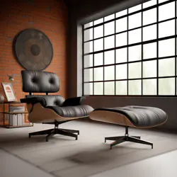 This Lounge Chair is one of the most famous mid-century modern pieces. Our lounge chair is a replica. Its form and...