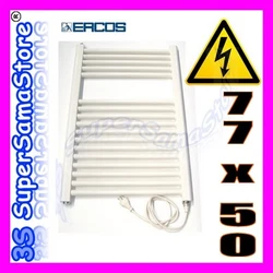 SÈCHE-SERVIETTES ELECTRIQUE BLANC - cm 77x50. fournis remplis dun liquide caloporteur et équipé dune résistence...