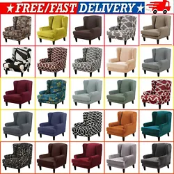 Protect Your Wingback Chair: This cover will protect your furniture from all kinds of stains, spills and wear. (...
